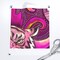 Pink Tigers Purple Orange Maximalist Xl Jungle Custom Pre-pasted Wallpaper by Spoonflower Pre-Pasted Wallpaper 2FT Wide